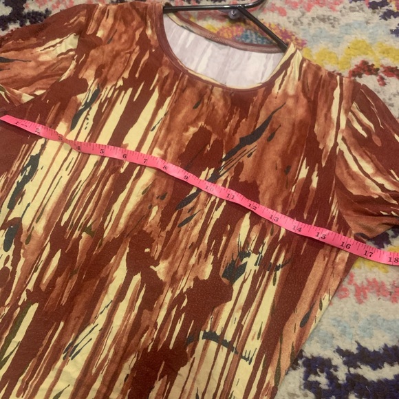 JPG jeans Jean paul gaultier blood paint splatter stretch top - Picture 4 of 5